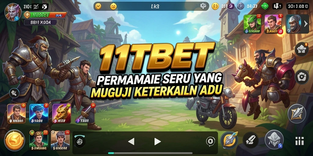 Tampilan gameplay seru dalam 11TBET yang menantang.