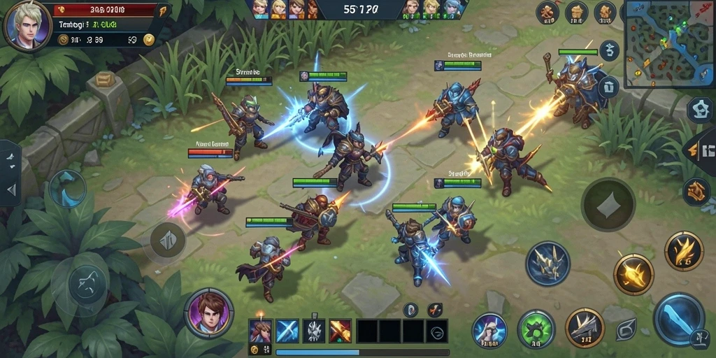 Tampilan menarik dari gameplay SLG 55RT yang menantang.