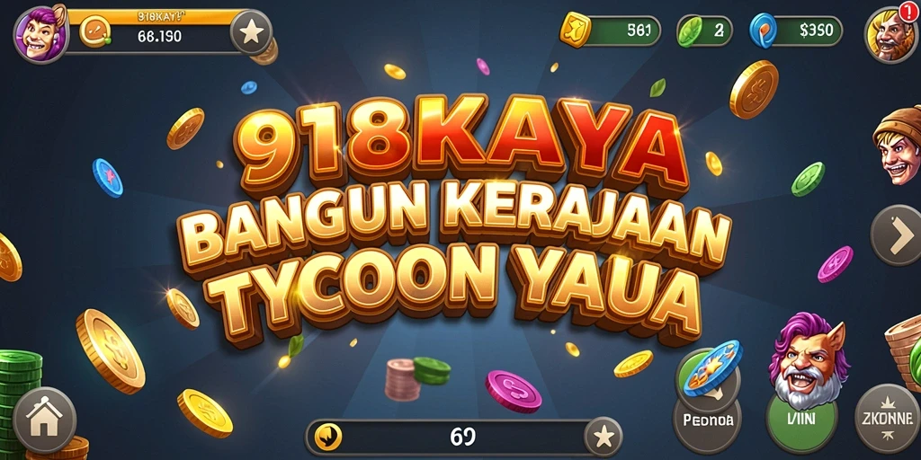 Screenshot gameplay Tycoon yang menampilkan interaksi bisnis.