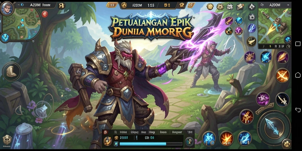 Gameplay seru dan menantang di dunia A200M.