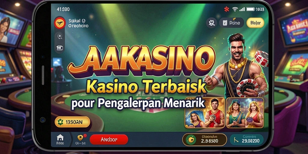 Gambaran gameplay seru dalam AAKASINO dengan berbagai permainan Kasino.