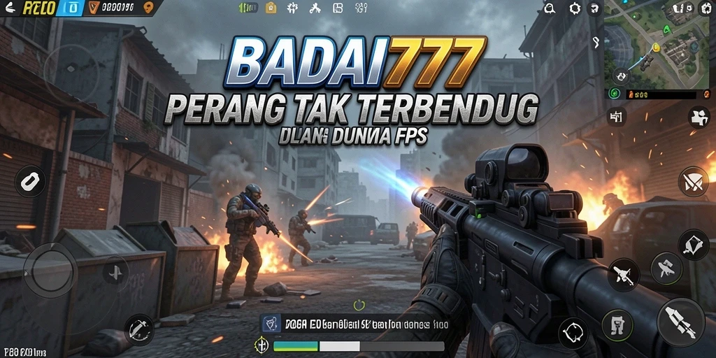 Gameplay intens BADAI777 dengan aksi tembak-menembak seru.