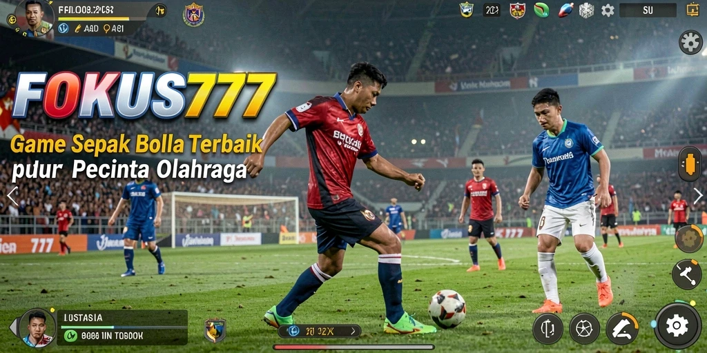 Tampilan gameplay FOKUS777 yang mendebarkan saat pertandingan berlangsung.