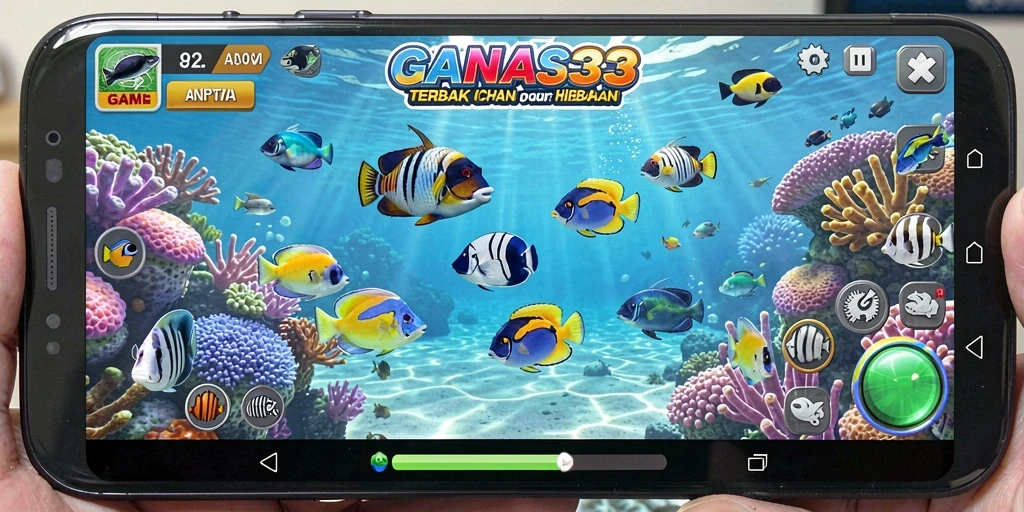 Tampilan gameplay GANAS33 yang menarik dan dinamis.