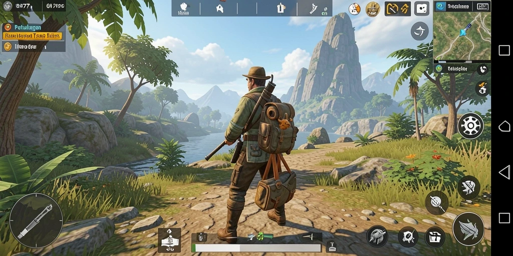 Screenshot gameplay Open World GN777 menampilkan petualangan yang mendebarkan.