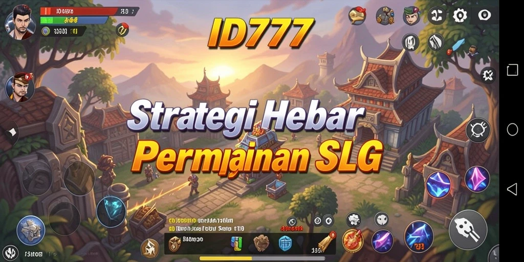 Tangkapan layar menampilkan gameplay strategis dalam ID777.