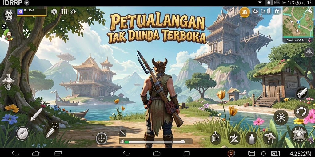 Gameplay seru dan interaktif dunia terbuka di IDRRP.