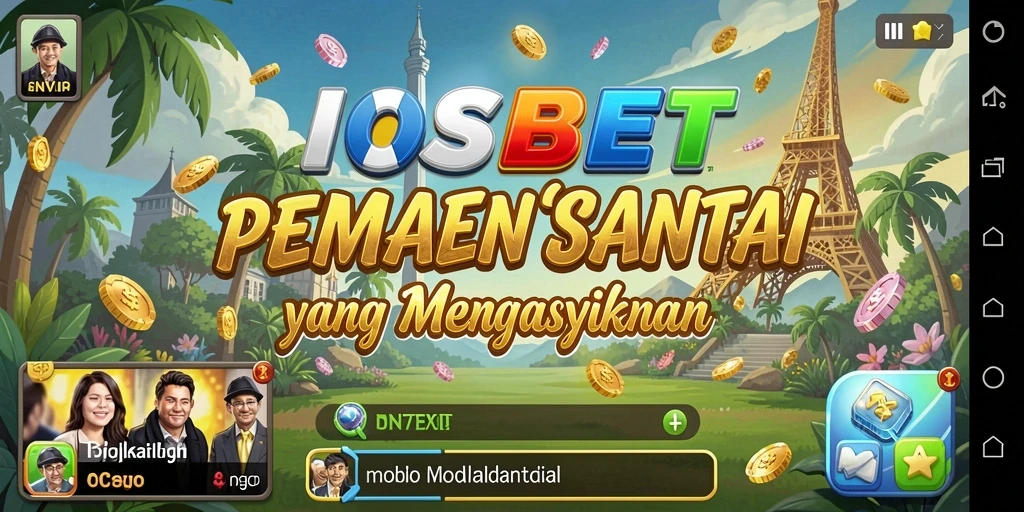 Tampilan gameplay IOSBET yang menarik dan penuh warna.