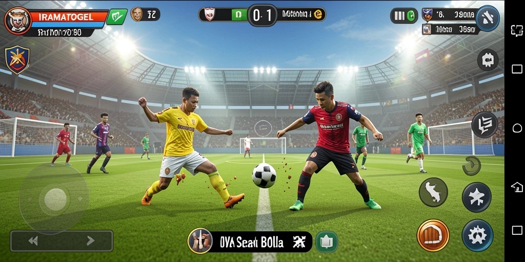 Tampilan menarik dari gameplay<br>IRAMATOGEL yang seru.