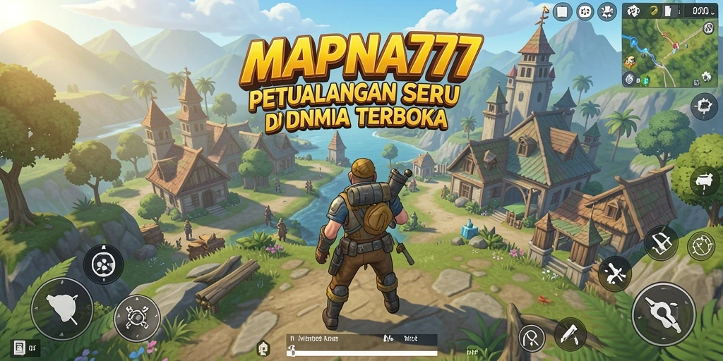 Tangkapan layar gameplay MAPNA777 yang menakjubkan di dunia terbuka.
