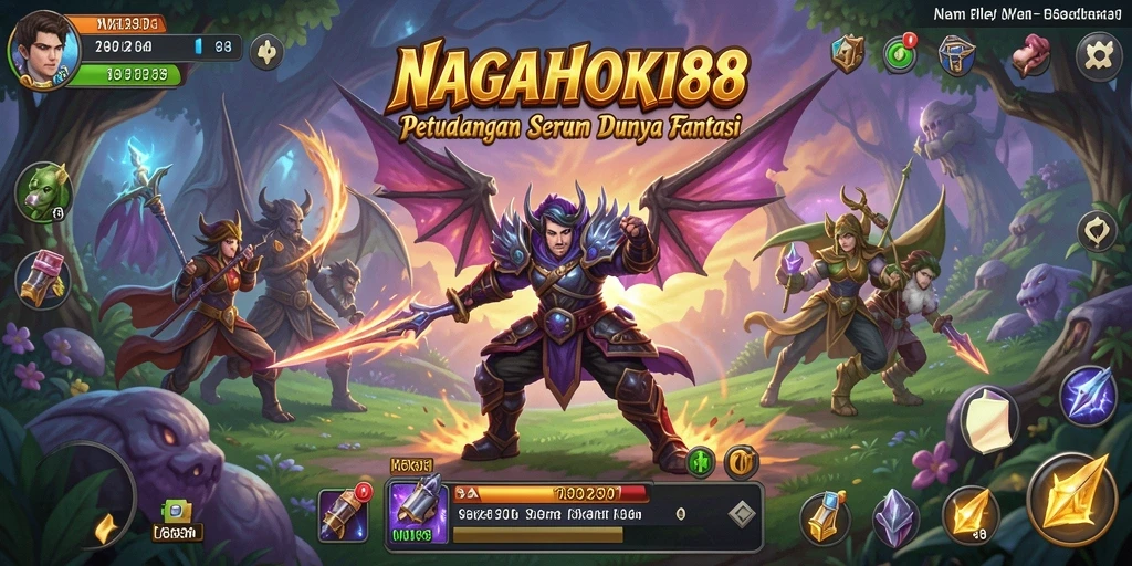 Screenshot gameplay NAGAHOKI88 yang menampilkan aksi petualangan menakjubkan.