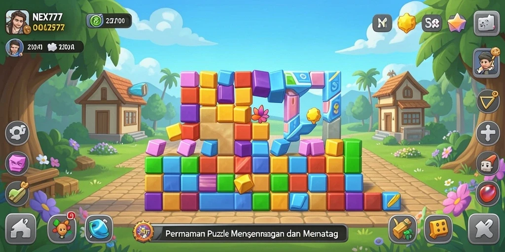 Gameplay menyenangkan dari NEX777 dengan teka-teki menantang.