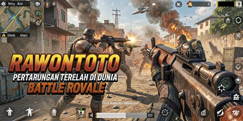 Gameplay intens dan kompetitif di arena RAWONTOTO