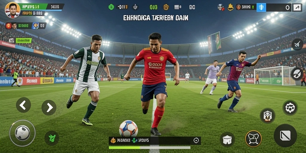 Tampilan gameplay RPVIP5 yang mendebarkan dan kompetitif.