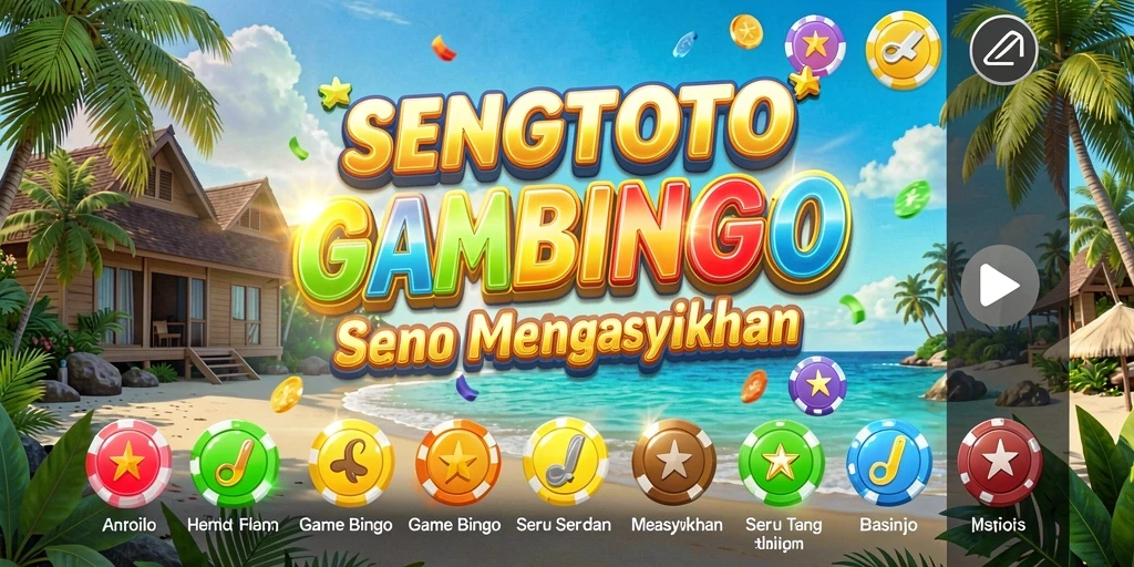 Screenshot gameplay SENGTOTO menampilkan keseruan bermain Bingo.