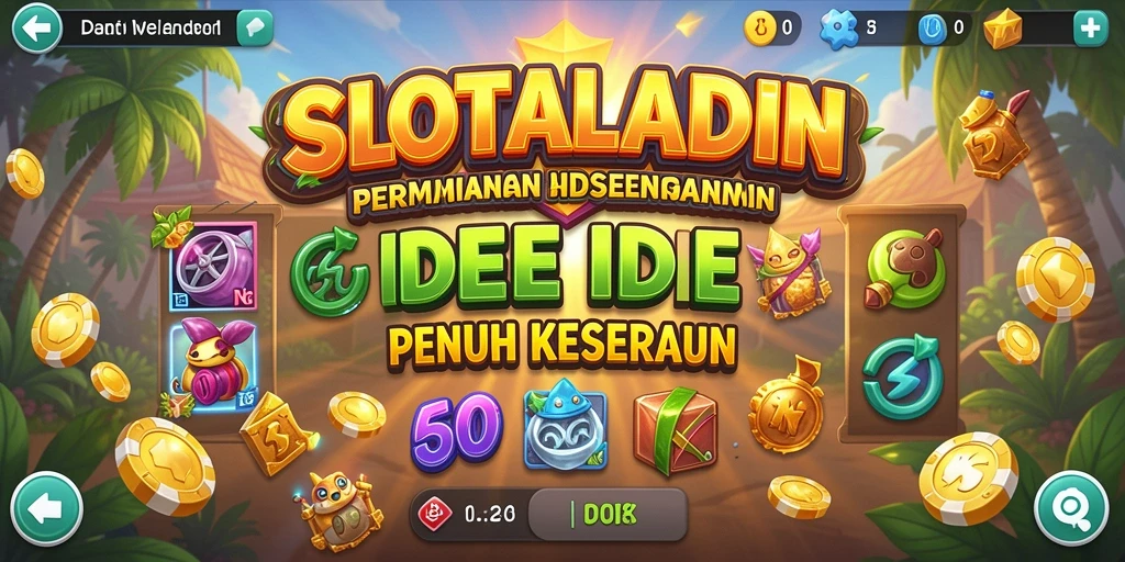 Tampilan gameplay SLOTALADIN yang menarik dan interaktif.